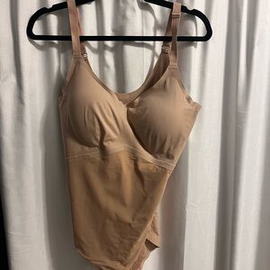 Honeylove Nude Shapewear Cami Bodysuit XL